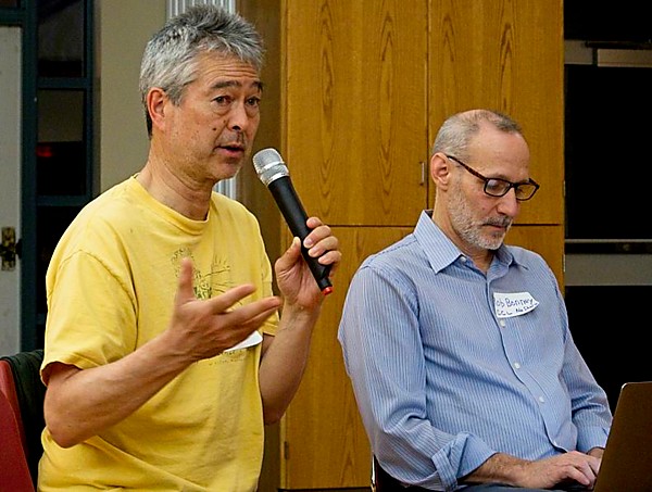 Nathan Phillips and Rob Bonney