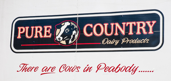 A dairy farm in Peabody